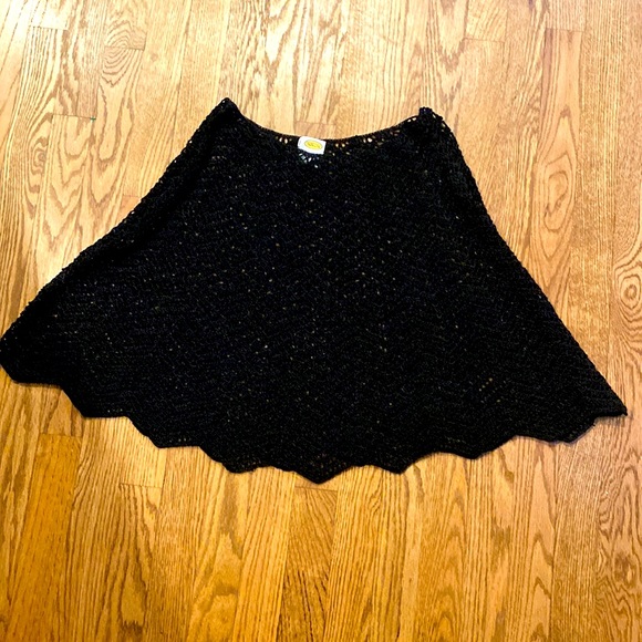 Talbots Jackets & Blazers - Black Stretch Knit Poncho by Talbots